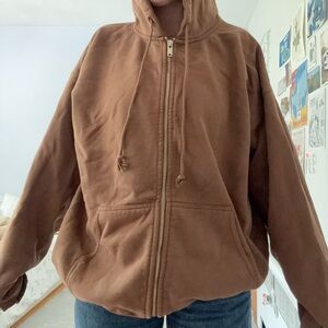 Brandy Melville Tan Hoodie